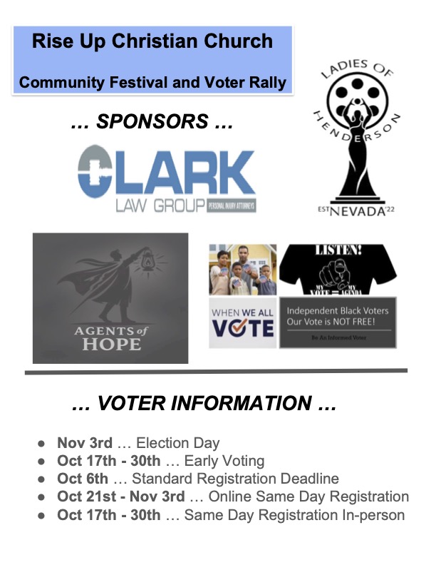 Event flyer