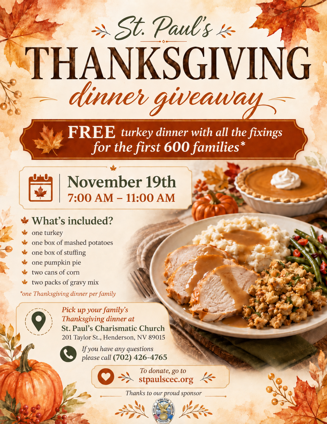 Event flyer